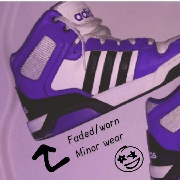 🖤Adidas High-tops💙 - Picture 6 of 7